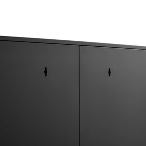 English Elm Metal Wall Mounted Cabinet Locking Steel Garage Storage with Adjustable Shelving T3625P538118