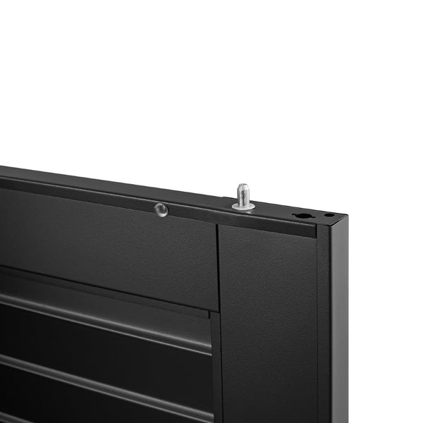 English Elm Metal Wall Mounted Cabinet Locking Steel Garage Storage with Adjustable Shelving T3625P538118