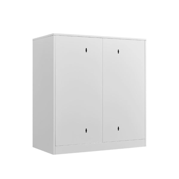 English Elm Metal Wall Mounted Garage Cabinet with Locking Door Adjustable Steel Shelving T3625P538119