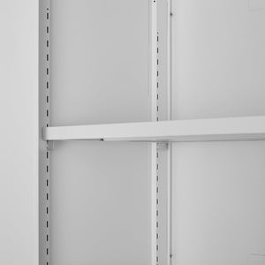 English Elm Metal Wall Mounted Garage Cabinet with Locking Door Adjustable Steel Shelving T3625P538119