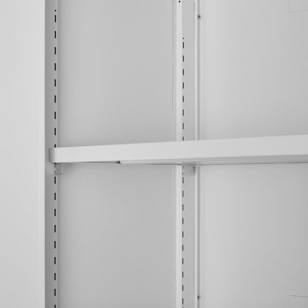 English Elm Metal Wall Mounted Garage Cabinet with Locking Door Adjustable Steel Shelving T3625P538119