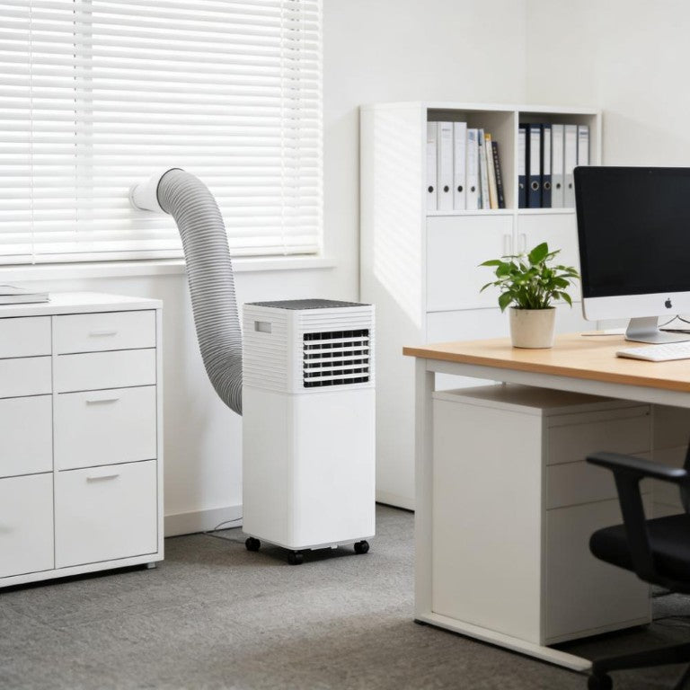 English Elm Air Conditioner Portable 10000 BTU 3In1 Cooling Dehumidifying Fan with Timer T3971P431337