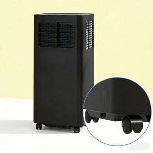 English Elm Portable Air Conditioner 8000 BTU Room Cooler Dehumidifier with Wheels and Timer T3971P431356