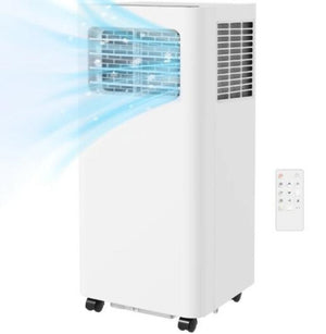 English Elm Convenient Portable Air Conditioner 8000 BTU Room Cooling with Remote and Sleep Mode T3971P431377