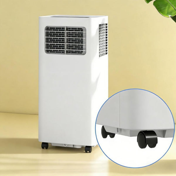English Elm Convenient Portable Air Conditioner 8000 BTU Room Cooling with Remote and Sleep Mode T3971P431377