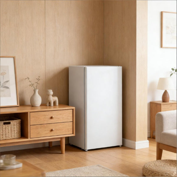 English Elm Portable Compact Refrigerator 3.2 Cu Ft Mini Fridge with Freezer for Dorm or Apartment T3971P473692