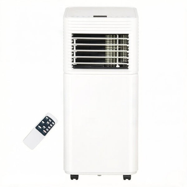 English Elm 4-In-1 Portable Air Conditioner 8000 BTU Cools 344 Sq Ft with Sleep Mode Timer T3971P508803