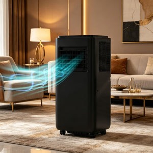 English Elm 5-In-1 Portable Air Conditioner with Sleep Mode Cooling for Rooms up to 345 Sq Ft T3971P539920