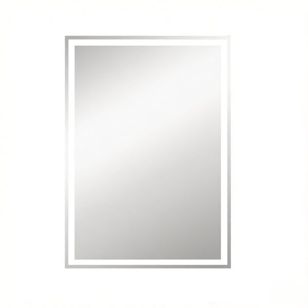 English Elm Modern Led Lighted Wall Mounted Vanity Mirror with Adjustable Glow for Bathroom T3971P540043