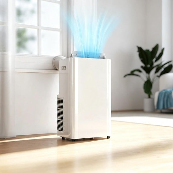 English Elm Compact Portable Air Conditioner 12000 BTU Four Mode Cooling for Rooms up to 549 Sq Ft T3971P541244