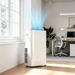 English Elm Compact Portable Air Conditioner 12000 BTU Four Mode Cooling for Rooms up to 549 Sq Ft T3971P541244