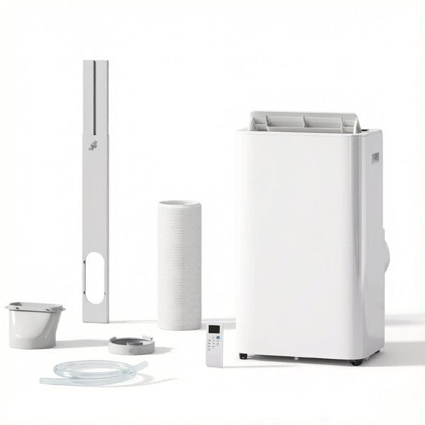 English Elm Compact Portable Air Conditioner 12000 BTU Four Mode Cooling for Rooms up to 549 Sq Ft T3971P541244