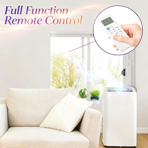 English Elm Compact Portable Air Conditioner 12000 BTU Four Mode Cooling for Rooms up to 549 Sq Ft T3971P541244