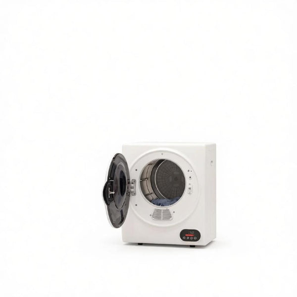 English Elm Compact Electric Dryer with Stainless Drum PTC Heating for Apartments and Dorms T3971P543638