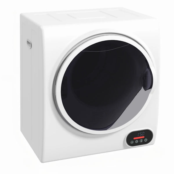 English Elm Compact Electric Dryer with Stainless Drum PTC Heating for Apartments and Dorms T3971P543638