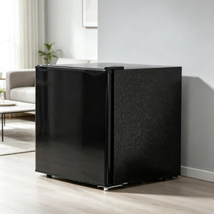 English Elm Space-Saving Compact Freezer Black Steel Mini Unit for Dorm RV or Home Office T3971P543672