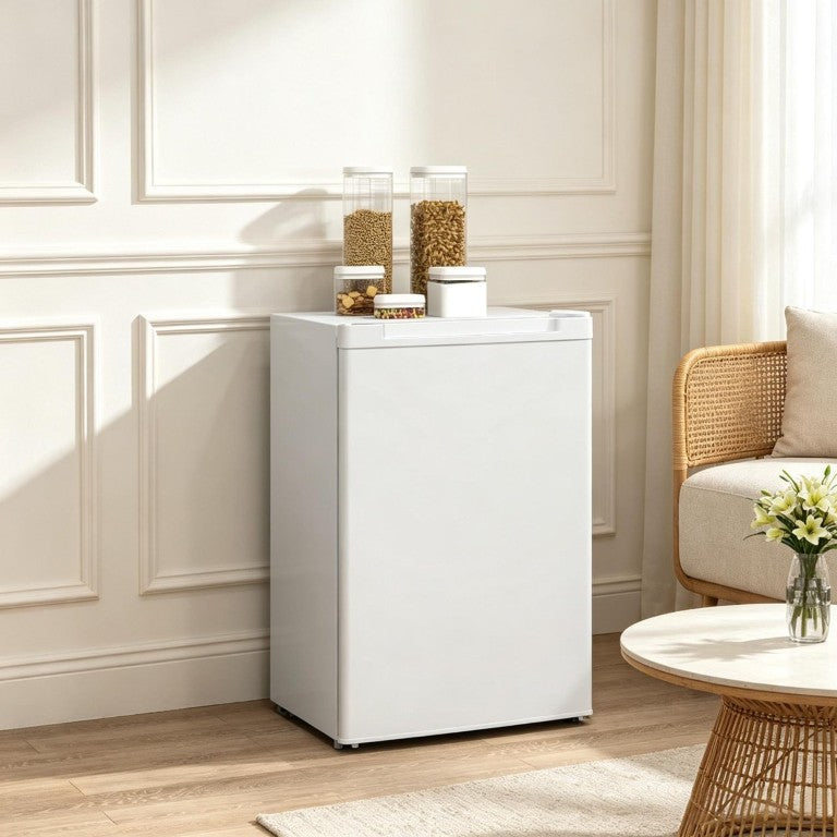 English Elm Portable Compact Upright Freezer 3 Cu Ft Quiet Energy Efficient for Dorms and Apartments T3971P543772