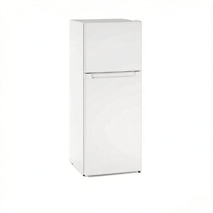 English Elm Upright Mini Fridge with Top Freezer Section for Dorm Apartment or Small Space Living T3971P543828