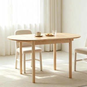 English Elm Multi-Function Solid Pine Drop-Leaf Dining Table Expands to Seat Six for Any Space T3971P545645