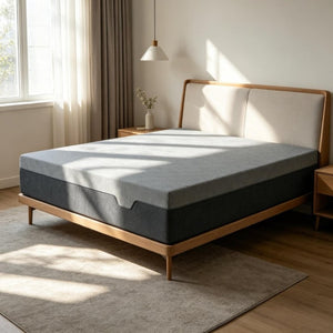 English Elm Queen 12 Inch Copper Gel Memory Foam Mattress with Graphene Cover for Cool Sleep T3971P550015