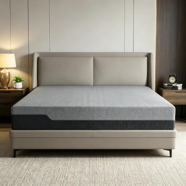 English Elm King 12 Inch Graphene Copper Gel Memory Foam Mattress for Cool Deep Sleep Relief T3971P550022