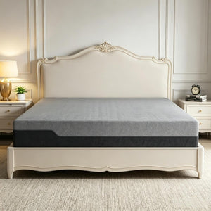 English Elm King 12 Inch Graphene Copper Gel Memory Foam Mattress for Cool Deep Sleep Relief T3971P550022