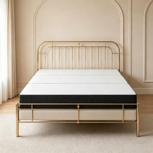 English Elm 6 Inch Gel Memory Foam Trifold Mattress for Guests RV Camping and Floor Use T3971P550043