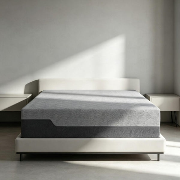 English Elm 14 Inch Queen Copper Gel Foam Mattress Triple Layer Cooling USA Made Sleep Support T3971P551400