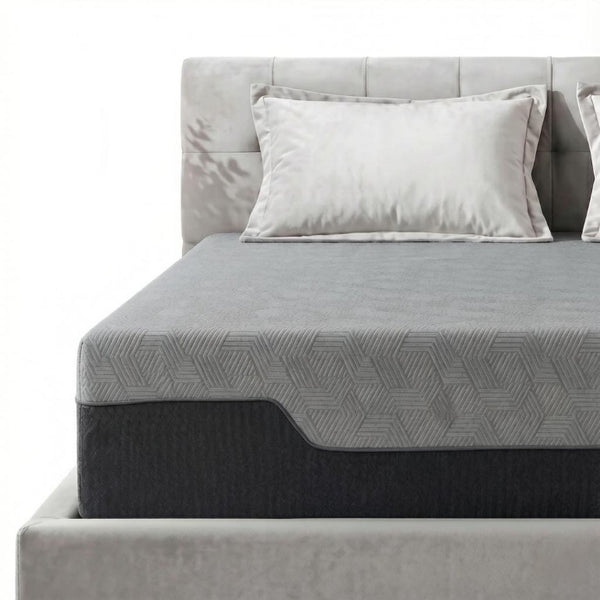 English Elm King 14 Inch Graphene Copper Gel Memory Foam Mattress for Hot Sleepers Pressure Relief T3971P551401