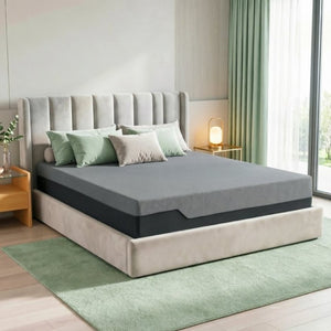 English Elm King 14 Inch Graphene Copper Gel Memory Foam Mattress for Hot Sleepers Pressure Relief T3971P551401
