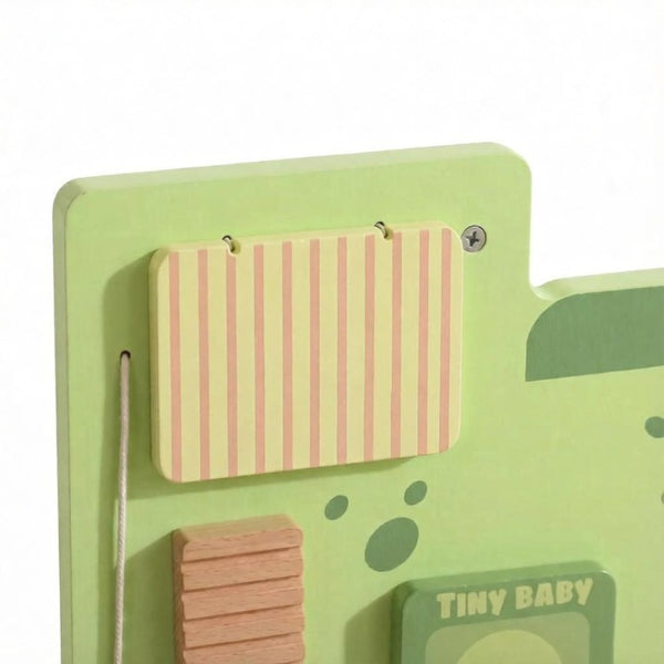 English Elm Engaging Dinosaur Wall Mounted Activity Board for Kids Playroom with Xylophone Panel T3971P553323