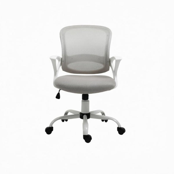 English Elm Swivel Ergonomic Mid Back Mesh Task Chair with Lumbar Support and Rocking Base T3971P555370