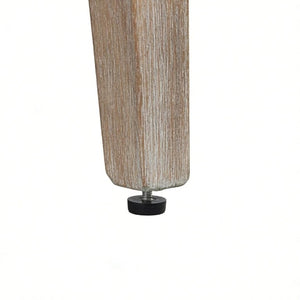 English Elm Comfortable Tufted Wingback Barstools Set of Two with Rubberwood Legs for Kitchen Islands T3971P558136