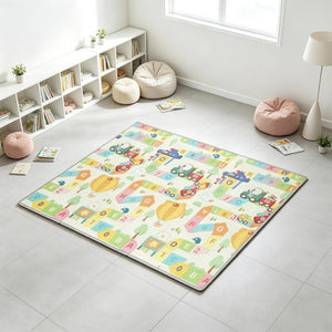 English Elm Lightweight Reversible Foam Baby Play Mat with Alphabet and Cloud Cushioned Surface T3971P567215
