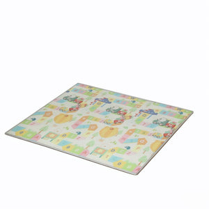 English Elm Lightweight Reversible Foam Baby Play Mat with Alphabet and Cloud Cushioned Surface T3971P567215