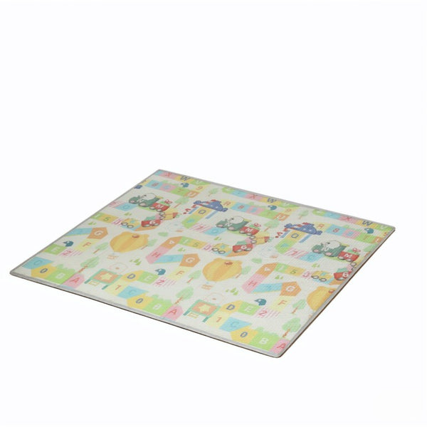 English Elm Lightweight Reversible Foam Baby Play Mat with Alphabet and Cloud Cushioned Surface T3971P567215