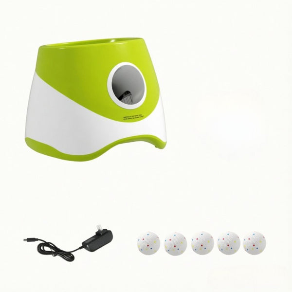 English Elm Fun Automatic Ball Launcher for Small Medium Dogs with Sensor and Three Distance Modes T3971P578566