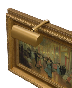 House Of Troy Traditional Plug-in Picture Lights – Illuminate Your Art With Classic Elegance And Timeless Style Gold Metal T4-1