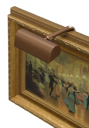 House Of Troy Traditional Plug-in Picture Lights – Illuminate Your Art With Classic Elegance And Timeless Style Bronze Metal T4-5