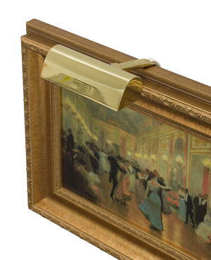 House Of Troy Traditional Plug-in Picture Lights – Illuminate Your Art With Classic Elegance And Timeless Style Polished Brass Metal T4-61