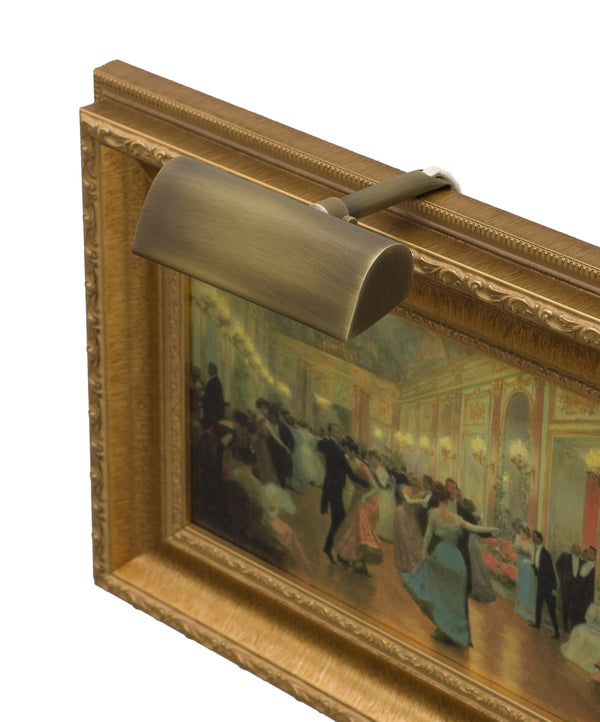 House Of Troy Traditional Plug-in Picture Lights – Illuminate Your Art With Classic Elegance And Timeless Style Antique Brass Metal T4-71