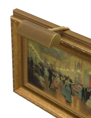 House Of Troy Traditional Plug-in Picture Lights – Illuminate Your Art With Classic Elegance And Timeless Style Weathered Brass Metal T4-76