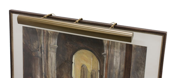 House Of Troy Traditional 8" Gold Plug-in Picture Lights - Elegant Classic Design With Extendable Arm For Art Display Statuary Bronze Metal T42-56