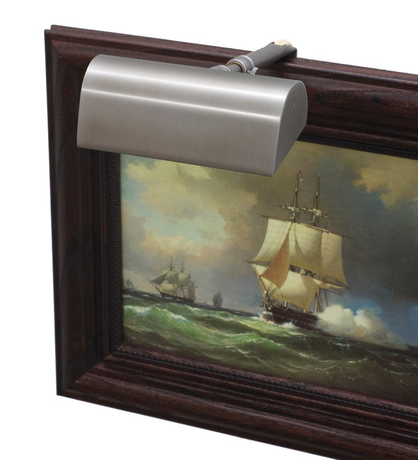 House Of Troy Traditional Plug-in Picture Lights – Illuminate Your Art With Classic Elegance And Timeless Style Pewter Metal T5-31