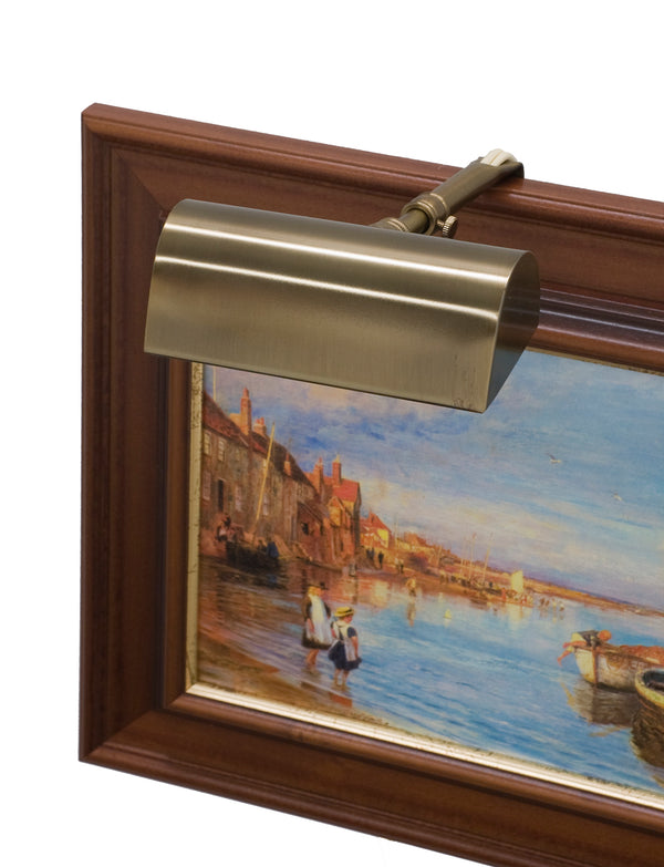 House Of Troy Traditional Plug-in Picture Lights – Illuminate Your Art With Classic Elegance And Timeless Style Statuary Bronze Metal T5-56