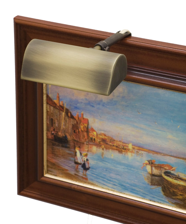 House Of Troy Traditional Plug-in Picture Lights – Illuminate Your Art With Classic Elegance And Timeless Style Antique Brass Metal T5-71