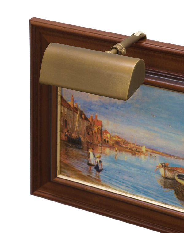 House Of Troy Traditional Plug-in Picture Lights – Illuminate Your Art With Classic Elegance And Timeless Style Weathered Brass Metal T5-76