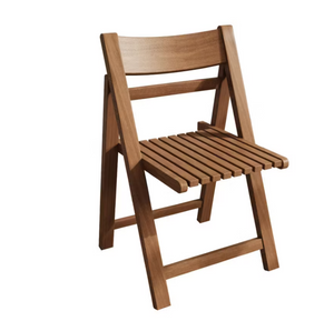 English Elm 4Pcs Solid Wood Folding Chairs Space Saving Minimalist Seating for Modern Dining Rooms T5686P596209