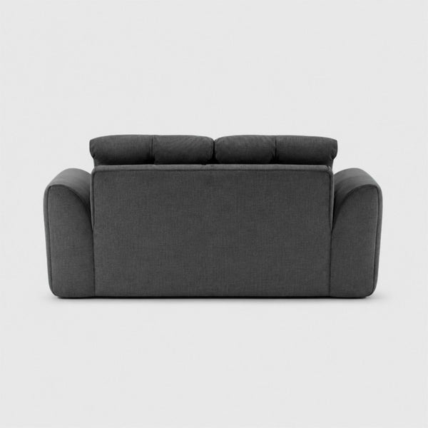 English Elm 70 Inch Chenille Loveseat with Memory Foam Pocket Springs Deep Seat for Small Spaces Gray T6200P540615