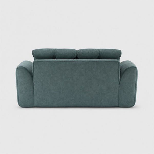 English Elm 70 Inch Chenille Loveseat with Memory Foam Pocket Springs Deep Seat for Small Spaces Green T6200P540616